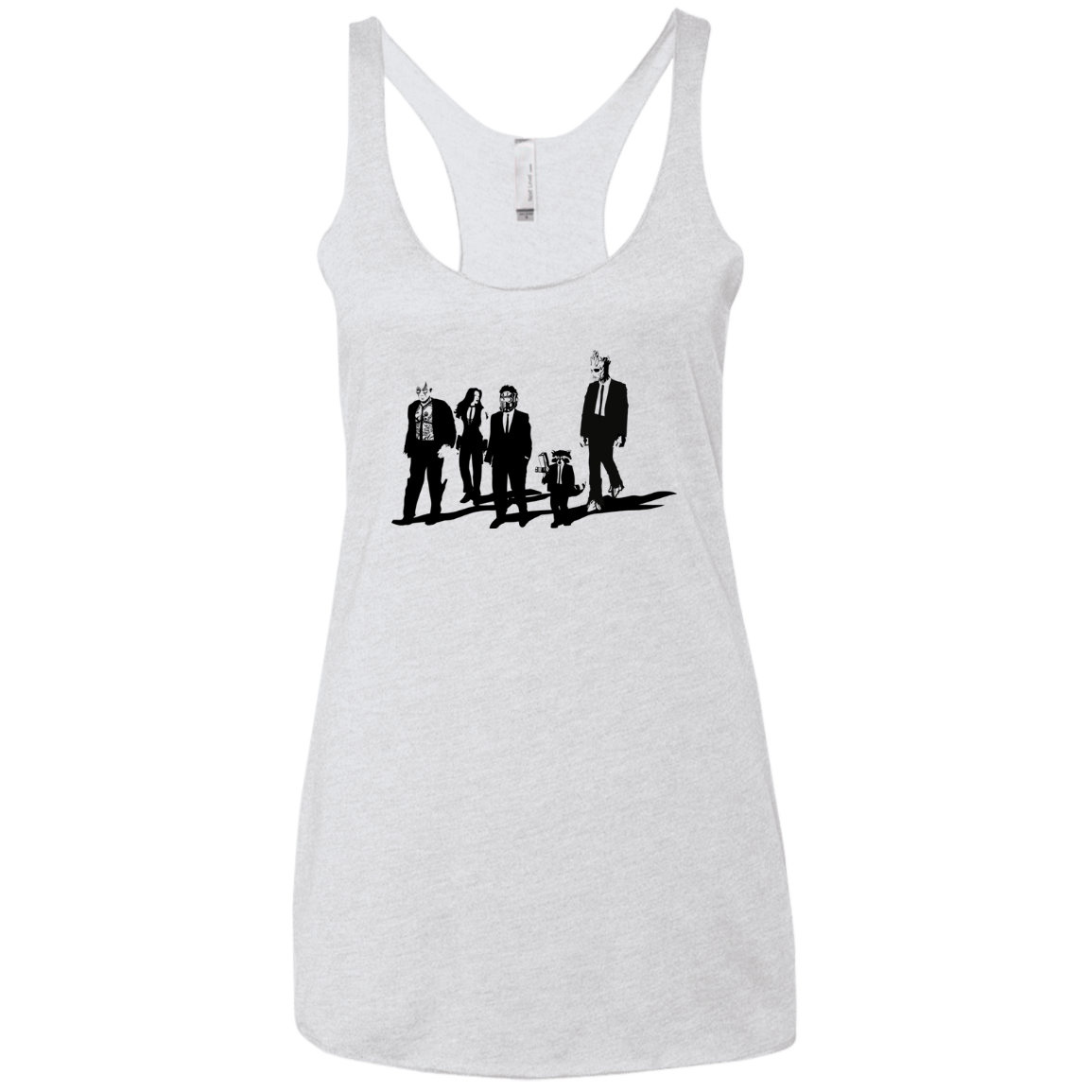 T-Shirts Heather White / X-Small Reservoir Aholes Women's Triblend Racerback Tank
