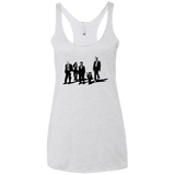 T-Shirts Heather White / X-Small Reservoir Aholes Women's Triblend Racerback Tank