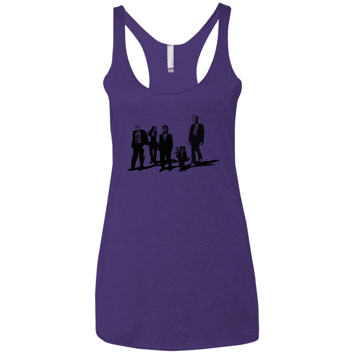 T-Shirts Purple Rush / X-Small Reservoir Aholes Women's Triblend Racerback Tank
