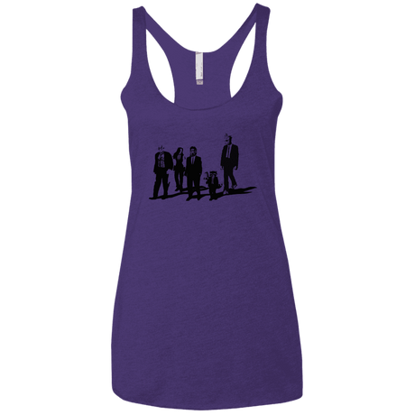 T-Shirts Purple Rush / X-Small Reservoir Aholes Women's Triblend Racerback Tank