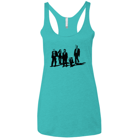 T-Shirts Tahiti Blue / X-Small Reservoir Aholes Women's Triblend Racerback Tank