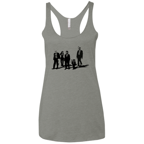 T-Shirts Venetian Grey / X-Small Reservoir Aholes Women's Triblend Racerback Tank