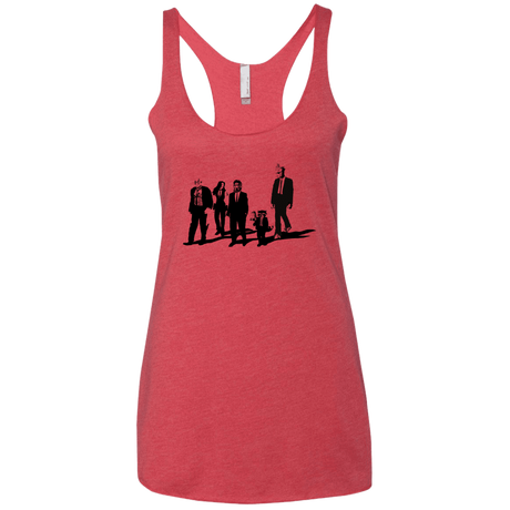 T-Shirts Vintage Red / X-Small Reservoir Aholes Women's Triblend Racerback Tank