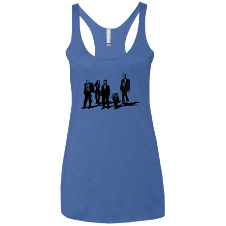 T-Shirts Vintage Royal / X-Small Reservoir Aholes Women's Triblend Racerback Tank