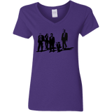 T-Shirts Purple / S Reservoir Aholes Women's V-Neck T-Shirt