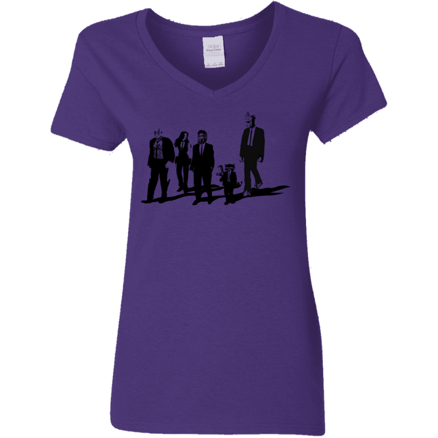 T-Shirts Purple / S Reservoir Aholes Women's V-Neck T-Shirt