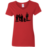 T-Shirts Red / S Reservoir Aholes Women's V-Neck T-Shirt