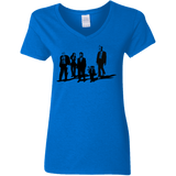 T-Shirts Royal / S Reservoir Aholes Women's V-Neck T-Shirt