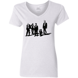 T-Shirts White / S Reservoir Aholes Women's V-Neck T-Shirt