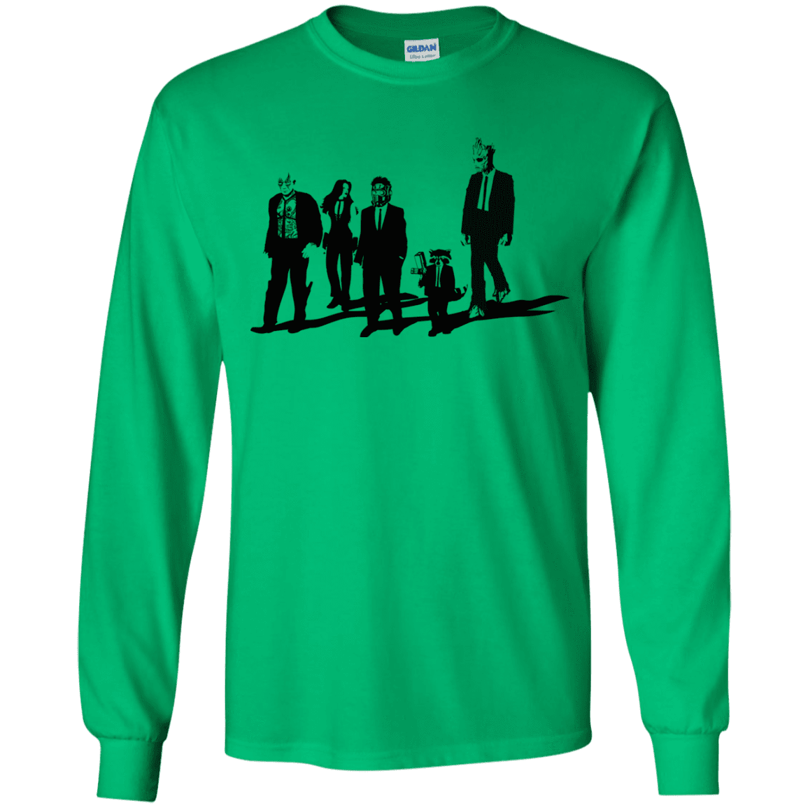 T-Shirts Irish Green / YS Reservoir Aholes Youth Long Sleeve T-Shirt