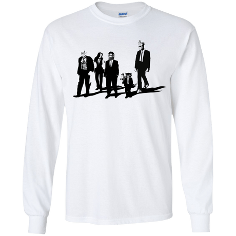 T-Shirts White / YS Reservoir Aholes Youth Long Sleeve T-Shirt