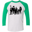 T-Shirts Heather White/Envy / X-Small Reservoir Enemies Men's Triblend 3/4 Sleeve