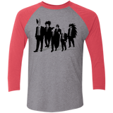 T-Shirts Premium Heather/Vintage Red / X-Small Reservoir Enemies Men's Triblend 3/4 Sleeve