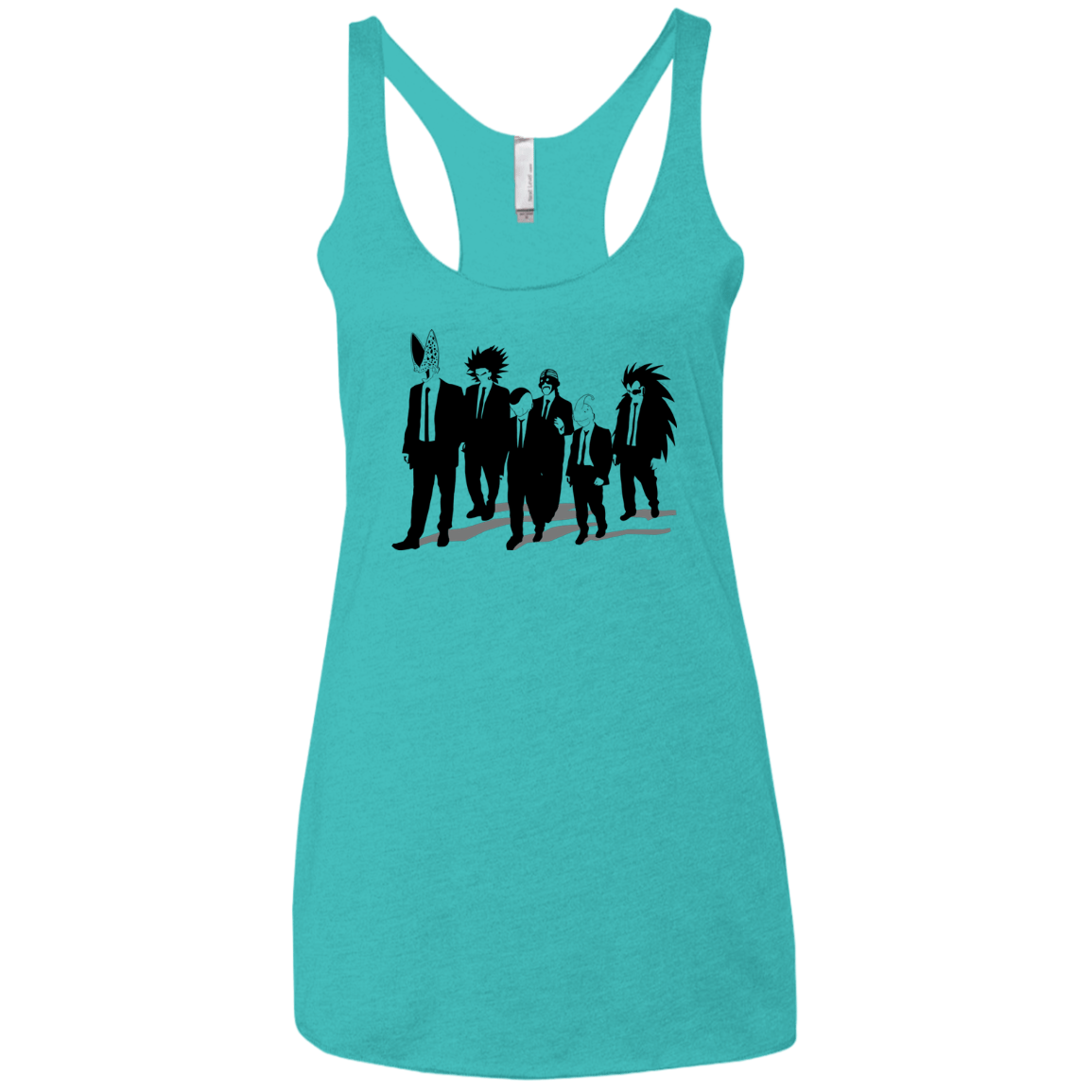 Reservoir Enemies Women's Triblend Racerback Tank