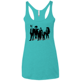 Reservoir Enemies Women's Triblend Racerback Tank