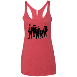 Reservoir Enemies Women's Triblend Racerback Tank