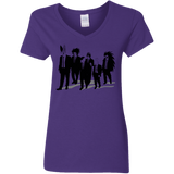 T-Shirts Purple / S Reservoir Enemies Women's V-Neck T-Shirt