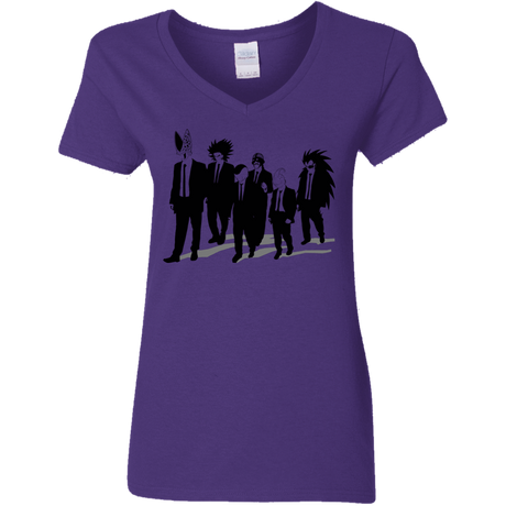 T-Shirts Purple / S Reservoir Enemies Women's V-Neck T-Shirt