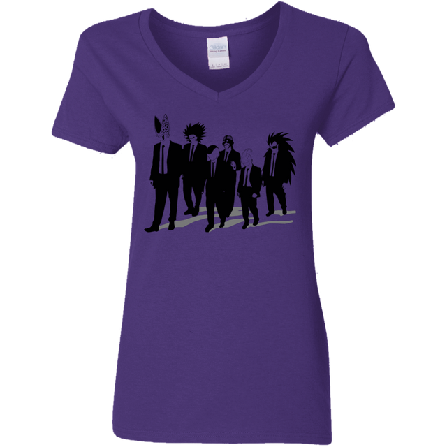 T-Shirts Purple / S Reservoir Enemies Women's V-Neck T-Shirt