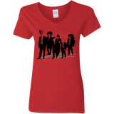 T-Shirts Red / S Reservoir Enemies Women's V-Neck T-Shirt