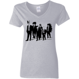 T-Shirts Sport Grey / S Reservoir Enemies Women's V-Neck T-Shirt