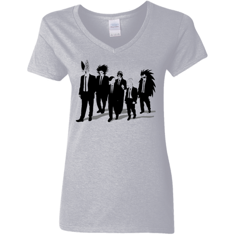 T-Shirts Sport Grey / S Reservoir Enemies Women's V-Neck T-Shirt