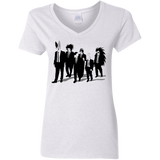 T-Shirts White / S Reservoir Enemies Women's V-Neck T-Shirt