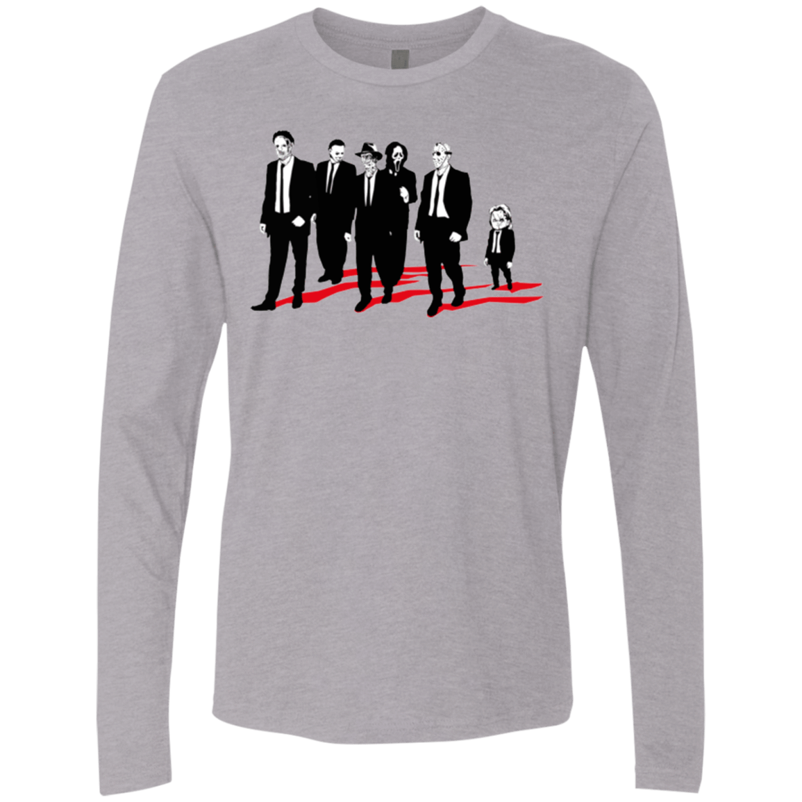 T-Shirts Heather Grey / Small Reservoir Killers Men's Premium Long Sleeve