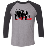 T-Shirts Premium Heather/ Vintage Black / X-Small Reservoir Killers Men's Triblend 3/4 Sleeve