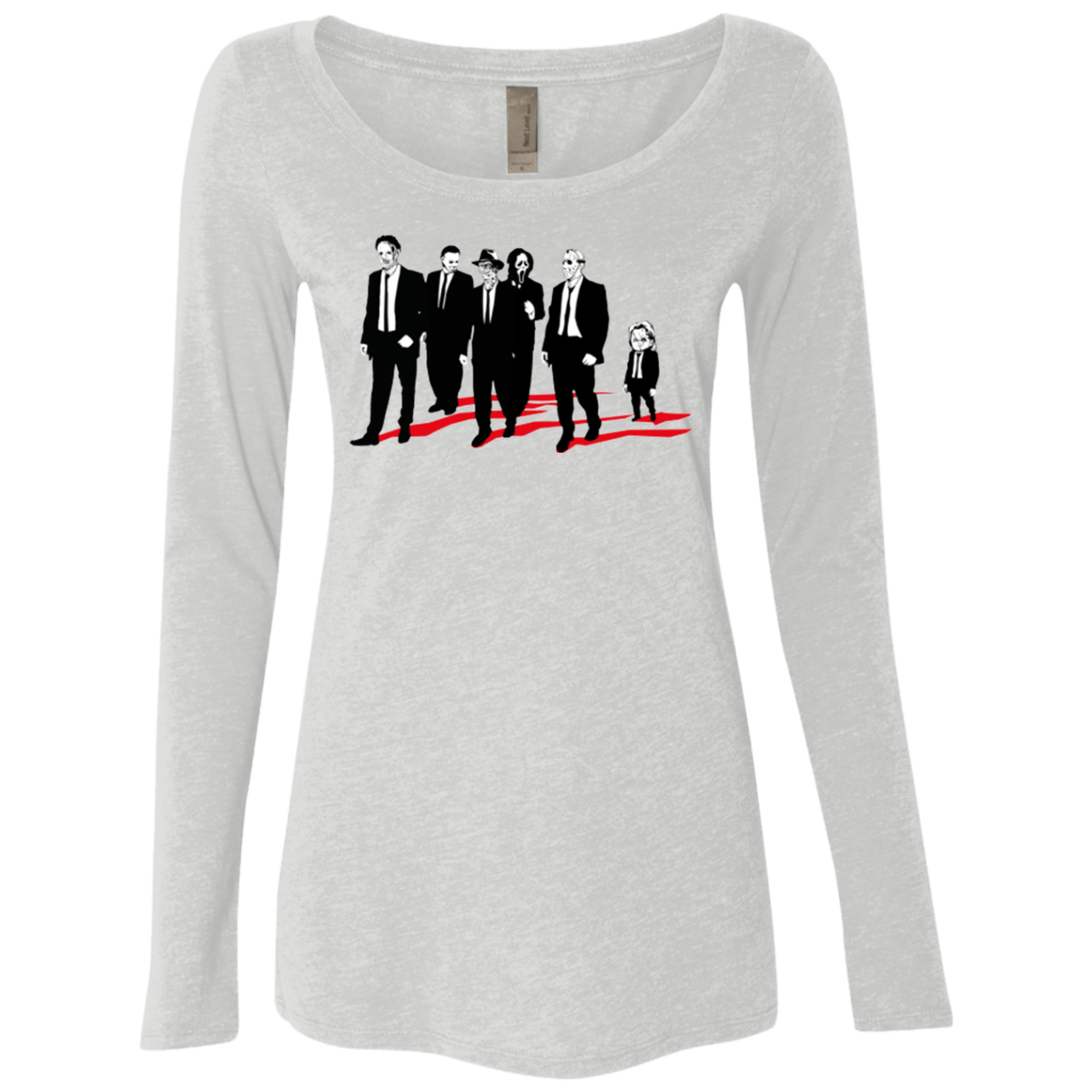 T-Shirts Heather White / Small Reservoir Killers Women's Triblend Long Sleeve Shirt