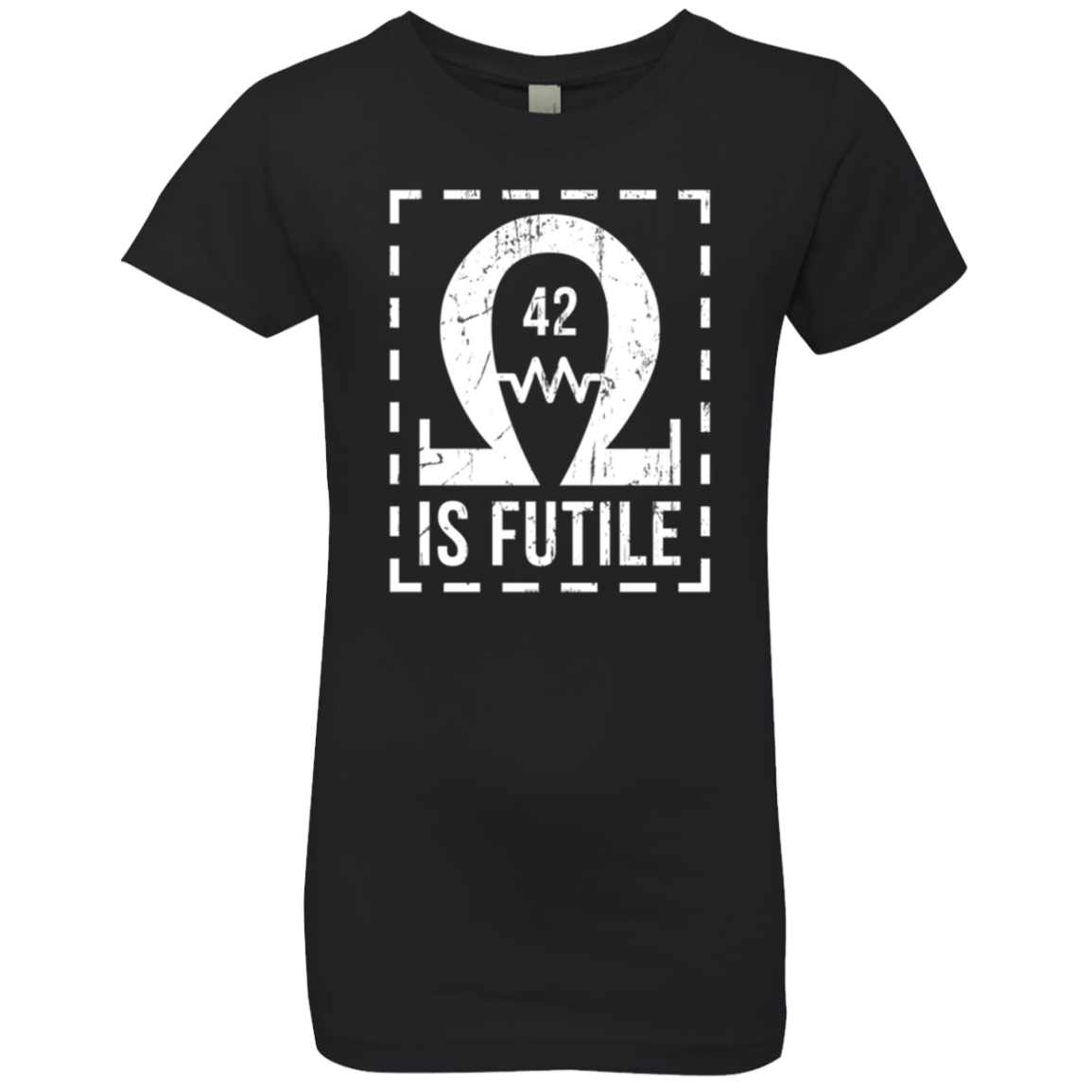 T-Shirts Black / YXS Resistance is Futile Girls Premium T-Shirt