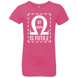 T-Shirts Hot Pink / YXS Resistance is Futile Girls Premium T-Shirt