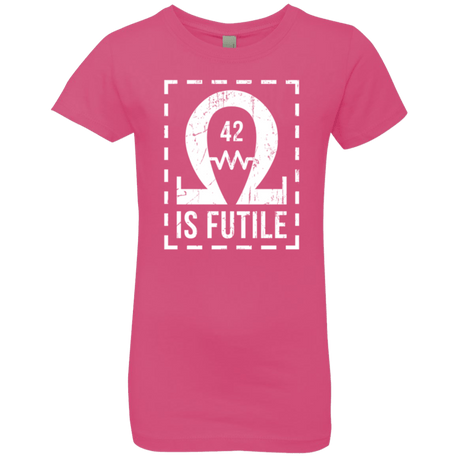 T-Shirts Hot Pink / YXS Resistance is Futile Girls Premium T-Shirt
