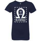 T-Shirts Midnight Navy / YXS Resistance is Futile Girls Premium T-Shirt