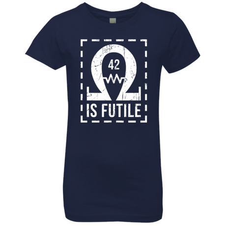 T-Shirts Midnight Navy / YXS Resistance is Futile Girls Premium T-Shirt