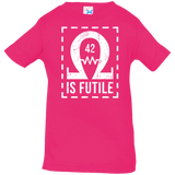 T-Shirts Hot Pink / 6 Months Resistance is Futile Infant Premium T-Shirt