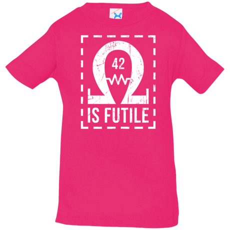 T-Shirts Hot Pink / 6 Months Resistance is Futile Infant Premium T-Shirt
