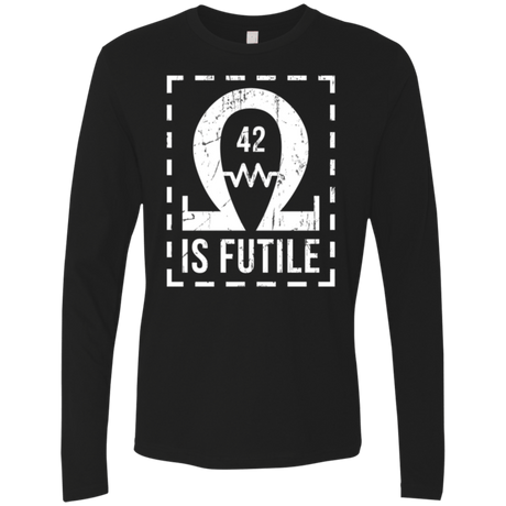 T-Shirts Black / Small Resistance is Futile Men's Premium Long Sleeve