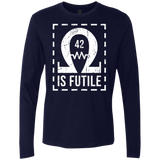 T-Shirts Midnight Navy / Small Resistance is Futile Men's Premium Long Sleeve