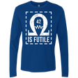 T-Shirts Royal / Small Resistance is Futile Men's Premium Long Sleeve