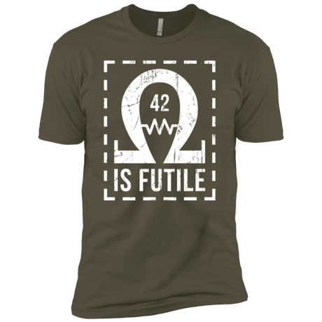 T-Shirts Military Green / X-Small Resistance is Futile Men's Premium T-Shirt