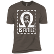 T-Shirts Warm Grey / X-Small Resistance is Futile Men's Premium T-Shirt