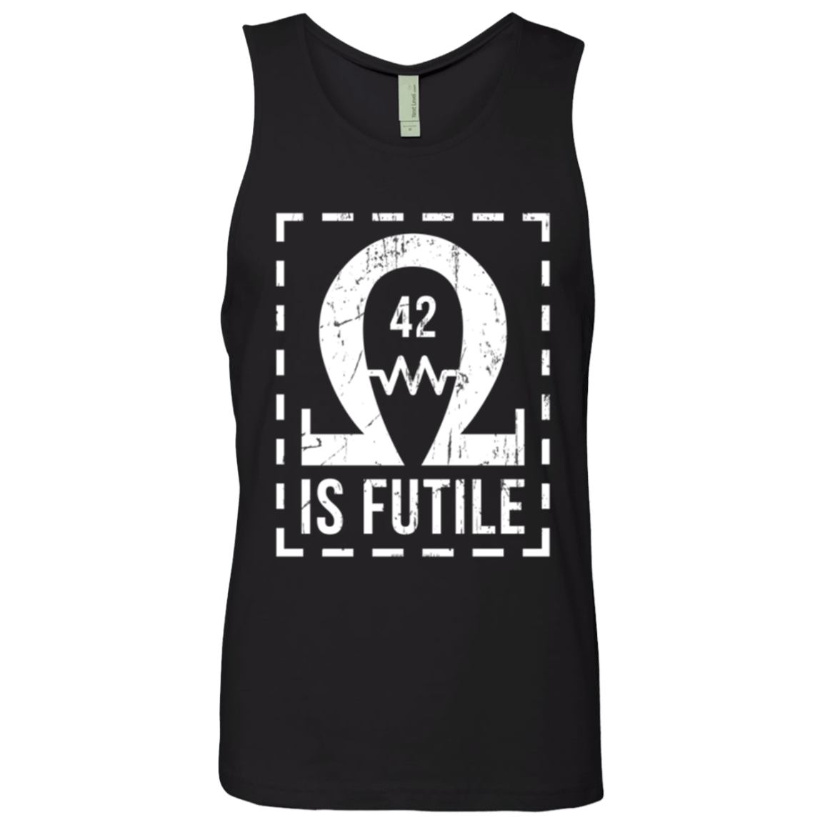 T-Shirts Black / Small Resistance is Futile Men's Premium Tank Top