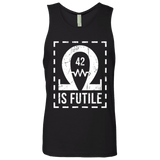 T-Shirts Black / Small Resistance is Futile Men's Premium Tank Top