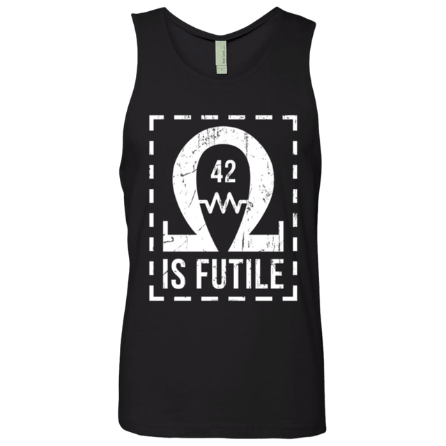 T-Shirts Black / Small Resistance is Futile Men's Premium Tank Top
