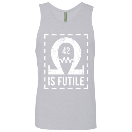 T-Shirts Heather Grey / Small Resistance is Futile Men's Premium Tank Top
