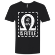T-Shirts Black / X-Small Resistance is Futile Men's Premium V-Neck