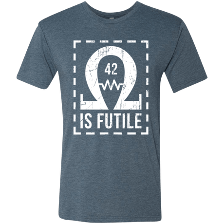 T-Shirts Indigo / Small Resistance is Futile Men's Triblend T-Shirt