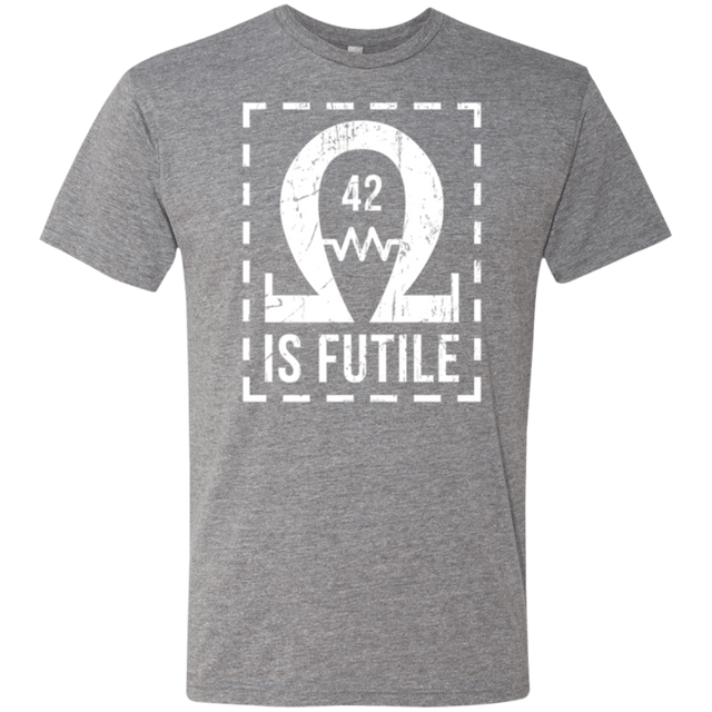 T-Shirts Premium Heather / Small Resistance is Futile Men's Triblend T-Shirt