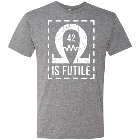 T-Shirts Premium Heather / Small Resistance is Futile Men's Triblend T-Shirt